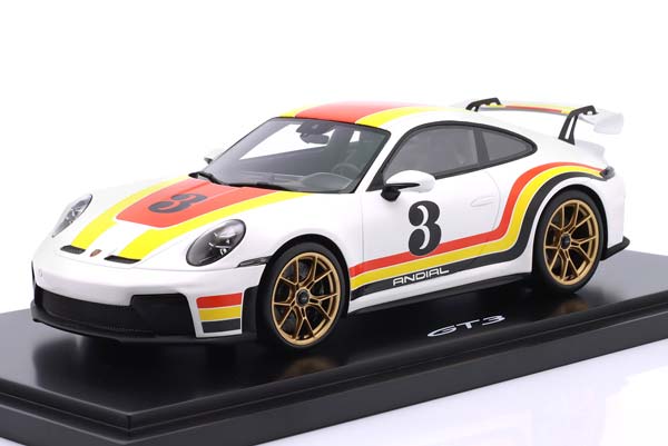 PORSCHE 911 (992.2) GT3 #3 ANDIAL LIVERY / ПОРШЕ 911 992 2 ГТ3 АНДИАЛ ЛИВРЕЯ БЕЛЫЙ КРАСНЫЙ ЖЕЛТЫЙ СЕРЫЙ