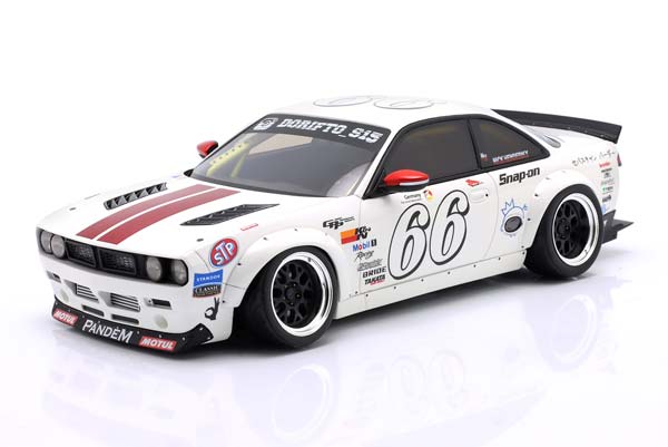 NISSAN SILVIA S14 BOSS ROCKET BUNNY 2024 WHITE / НИССАН СИЛЬВИЯ S14 БОСС РОКЕТ БУННЙ БЕЛЫЙ