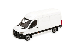 MERCEDES SPRINTER KASTENWAGEN 2018 WHITE LIMITED EDITION 1000 PCS. / МЕРСЕДЕС СПРИНТЕР КАСТЕНВАГЕН БЕЛЫЙ ЛИМИТИРОВАННАЯ СЕРИЯ ШТ