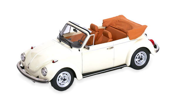 VW 1303 CABRIO 1972 CREAM-WHITE / ФОЛЬКСВАГЕН КАБРИО КРИМ-ВХИТЕ КРЕМОВЫЙ БЕЛЫЙ
