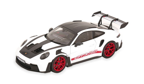 PORSCHE 911 (992) GT3 RS WHITEACH PACKAGE 2022 WHITE / RED / ПОРШЕ 911 992 ГТ3 RS ВХИТИЧ ПАКЕТ БЕЛЫЙ КРАСНЫЙ