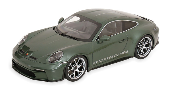 PORSCHE 911 (992) S / T 2023 DARK GREEN-METALLIC / ПОРШЕ 911 992 ТЕМНЫЙ ГРИН-МЕТАЛЛИК ТЕМНО ЗЕЛЕНЫЙ