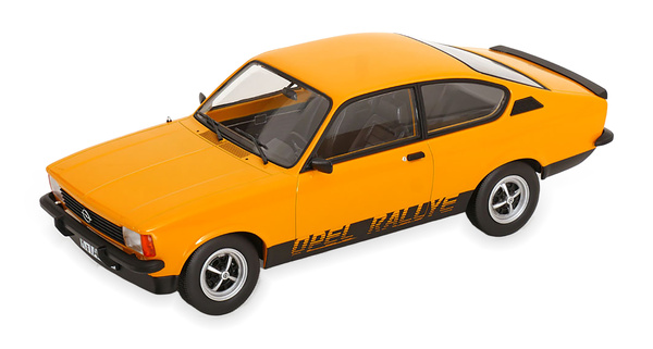 OPEL KADETT C RALLYE 2.0E 1977 OCKER-YELLOW / MATT-BLACK / ОПЕЛЬ КАДЕТТ РАЛЛИ 2 0E ОКЕР-ЙЕЛЛОВ ЧЕРНЫЙ МАТОВЫЙ ЖЕЛТЫЙ