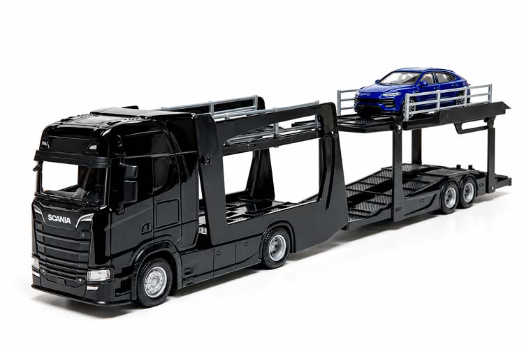 SCANIA 770 S CAR TRANSPORTER WITH LAMBORGHINI URUS / СКАНИЯ 770 S АВТОВОЗ С ЛАМБОРГИНИ УРУС
