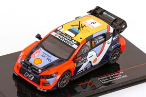 HYUNDAI I20 WRC N RALLY1 #8 "HYUNDAI SHELL MOBIS WRT" TÄNAK/JÄRVEOJA (С ЛЮСТРОЙ) 5 МЕСТО RALLY MONTE CARLO 2025