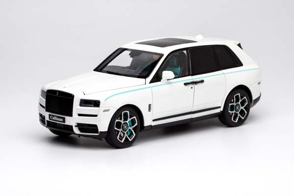 ROLLS-ROYCE CULLINAN "BLACK BAGE" 2024 WHITE / РОЛЛС-РОЙС КАЛИНАН (КОЛЕСА 24 ДЮЙМА САЛОН ТИФФАНИ) БЕЛЫЙ (ЛИМИТ 144/199)