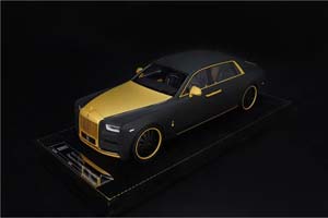ROLLS-ROYCE PHANTOM SERIES II EWB 2026 MATT BLACK / РОЛЛС-РОЙС ФАНТОМ ЧЕРНЫЙ С ЖЕЛТЫМ