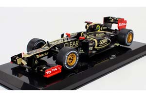 LOTUS F1 E20 TEAM RENAULT #9 KIMI RAIKKONEN 2012 BLACK/GOLD METALLIC