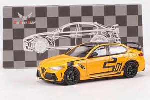 ALFA ROMEO GULIA GTA YELLOW / АЛЬФА РОМЕО ДЖУЛИЯ ГТА ЖЕЛТЫЙ (ДЛИНА 7-10 СМ)