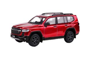 TOYOTA LAND CRUISER LC300 GR-S 2025 RED / ТОЙОТА ЛЭНД КРУЗЕР ЛС300 КРАСНЫЙ (ДЛИНА 7-10 СМ)