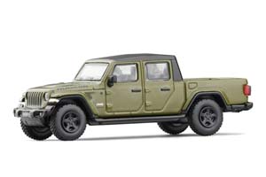 JEEP RUBICON GLADIATOR 2020 GREEN / ДЖИП РУБИКОН ГЛАДИАТОР ЗЕЛЕНЫЙ (ДЛИНА 8 СМ)