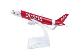 AIRBUS A320 AIR ASIA / ЭЙРБАС А320 ЭЙРАЗИЯ (ДЛИНА 16 СМ)