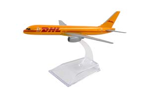 BOEING 757 DHL CARGO / БОИНГ ДХЛ ТРАНСПОТНЫЙ КАРГО (ДЛИНА 16 СМ)