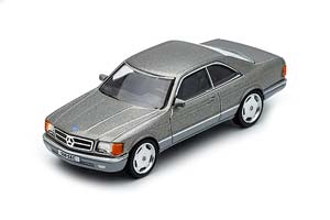 MERCEDES W126 S-CLASS COUPE 500 SEC 560SEC GREY / МЕРСЕДЕС С-КЛАСС КУПЕ СЕРЫЙ (ДЛИНА 7-10 СМ)