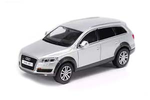 AUDI Q7 FSI QUATTRO 2008 SILVER / АУДИ КЬЮ7 ФСИ КВАТТРО СЕРЕБРИСТЫЙ (ДЛИНА 7-10 СМ)