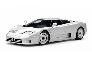 BUGATTI EB110 GT 1992 GRIGIO METALLIZZATO / БУГАТТИ ЕБ110 ГТ СЕРЕБРИСТЫЙ
