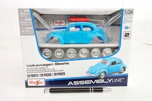 VW VOLKSWAGEN BEETLE / ФОЛЬКСВАГЕН БИТЛ (СБОРКА БЕЗ КЛЕЯ)