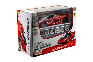 FERRARI FXX-K RED / ФЕРРАРИ ФХХ (СБОРКА БЕЗ КЛЕЯ)