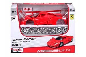 FERRARI ENZO 2006 RED / ФЕРРАРИ ЭНЦО КРАСНЫЙ (СБОРКА БЕЗ КЛЕЯ)