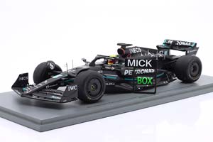 MERCEDES AMG F1 W14 #47 TIRE TESTS SPANISH GP FORMULA 1 2023 MICK SCHUMACHER