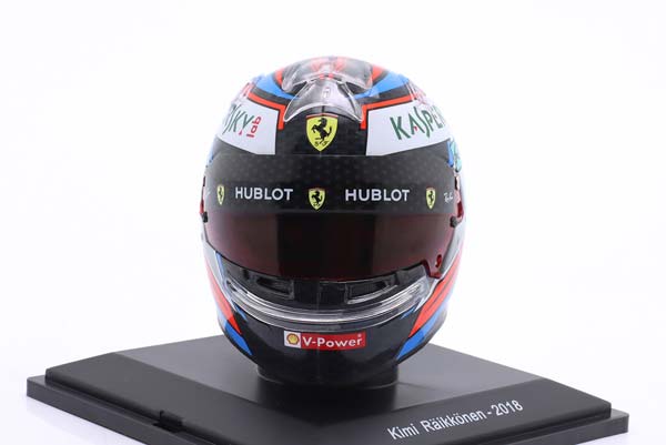 ШЛЕМ KIMI RÄIKKÖNEN SCUDERIA FERRARI #7 FORMULA 1 2018 / КИМИ РАЙККОНЕН СКУДЕРИЯ ФЕРРАРИ ФОРМУЛА-1