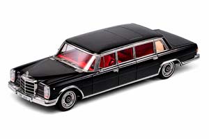 MERCEDES W100 4-DOOR PULLMAN 1960 BLACK / МЕРСЕДЕС ПУЛЬМАН "ЛИМУЗИН ДИКТАТОРОВ" ЧЕРНЫЙ