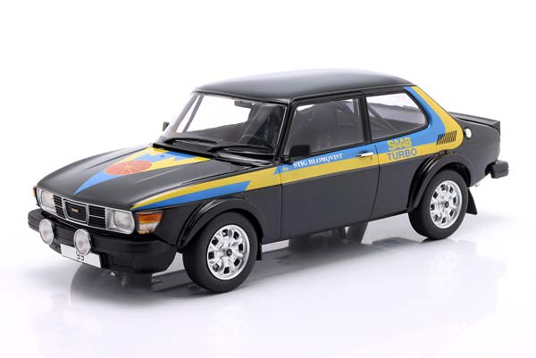 SAAB 99 TURBO 1977 BLACK/DECORATED