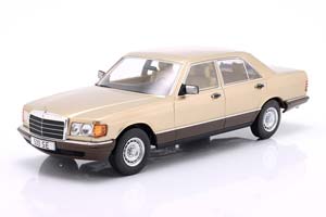 MERCEDES W126 500 SE S-CLASS 1979 BEIGE METALLIC