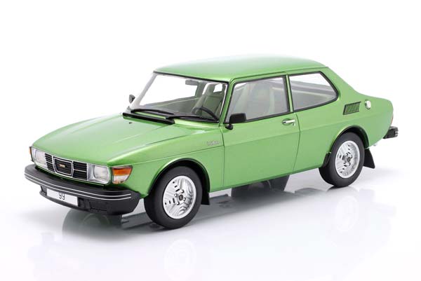 SAAB 99 TURBO 1977 GREEN METALLIC