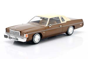 DODGE ROYAL MONACO COUPE 1977 BROWN/BEIGE