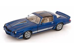 CHEVROLET CAMARO Z28 T-ROOF 1980 DARK BLUE