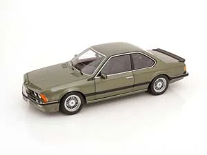 BMW M635 CSI WITH ALPINA RIMS 1987 LIGHT GREEN METALLIC