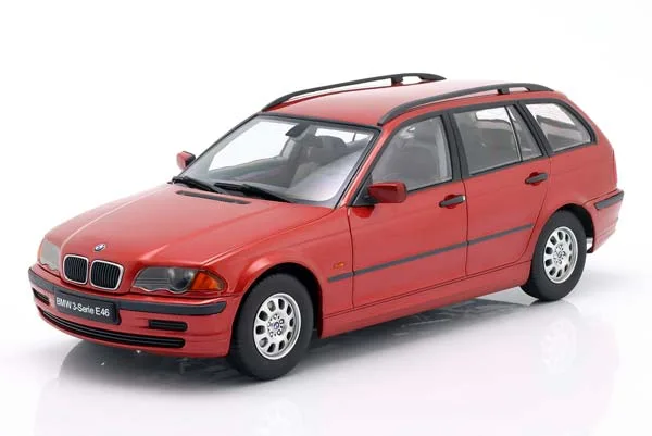 BMW 3ER E46 TOURING 1999 RED METALLIC