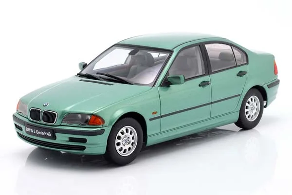 BMW 3ER E46 SALOON 1999 GREEN METALLIC
