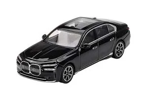BMW I7 EDRIVE50 2024 (ЛЕВОРУЛЬНЫЙ) ЧЕРНЫЙ