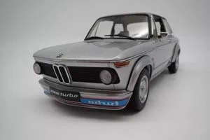 BMW 2002 TURBO E20 1973 SILVER / БМВ ТУРБО СЕРЕБРИСТЫЙ