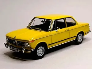 BMW 2002 TII 1966 YELLOW 1:18 KYOSHO