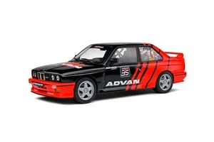 BMW E30 M3 ADVAN DRIFT TEAM 1990 BLACK/RED / БМВ М3 ДРИФТ ЧЕРНЫЙ