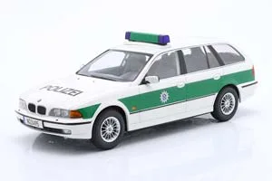 BMW 5ER SERIE E39 TOURING POLICE WHITE GREEN