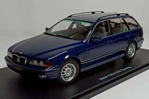 BMW 530D E39 TOURING BLUE 1:18 KK SCALE