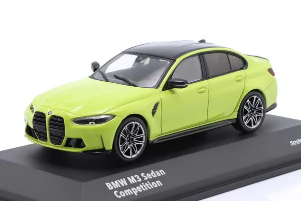 BMW M3 G80 COMPETITION SALOON LIGHT GREEN/BLACK / БМВ Г80 КОМПЕТИШН СВЕТЛО ЗЕЛЕНЫЙ