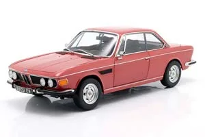 BMW 3.0 CSI E9 WITH ALLOY RIMS 1971 RED METALLIC