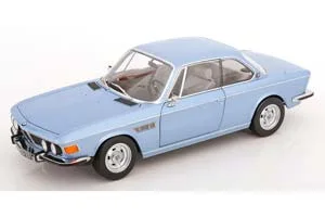 BMW 3.0 CSI E9 WITH ALLOY RIMS 1971 LIGHT BLUE METALLIC