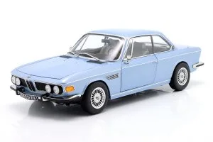 BMW 3.0 CSI E9 WITH ALPINA RIMS 1971 LIGHT BLUE METALLIC