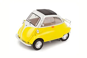 BMW ISETTA 1959 YELLOW WITH WHITE