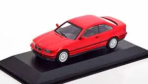 BMW 3-SERIES COUPE 1992 RED