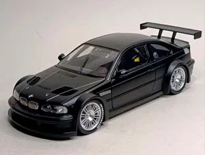 BMW M3 GTR BLACK (E46) DSM MODELS 1:18