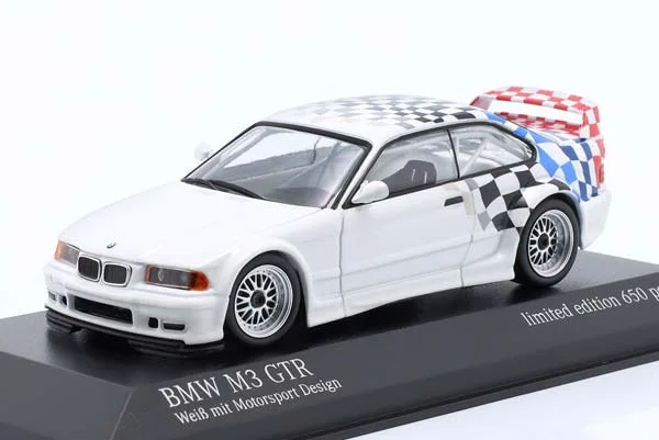BMW M3 GTR E36 1993 WHITE MOTORSPORT DESIGN