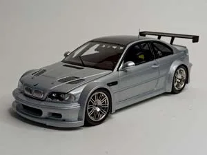 BMW M3 E46 SILVER 1:18 NEED FOR SPEED (NFS)