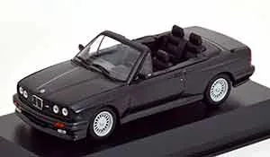 BMW M3 E30 CONVERTIBLE 1988 BLACK METALLIC
